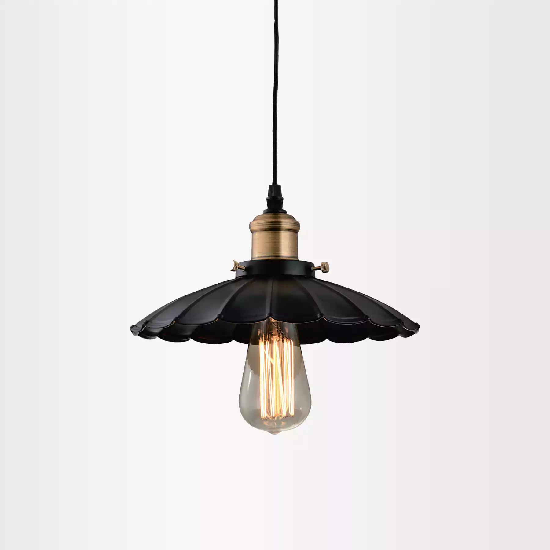 Amphora - Blk Pendant Light